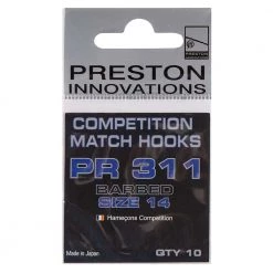 Preston Competition PR311 Match Hooks Terminal Tackle