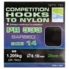 Preston Barbed PR333 Competition Hooks to Nylon Terminal Tackle