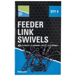 Preston Feeder Link Swivels Terminal Tackle -Outlet Preston Store preston feeder link swivels