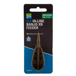 Preston ICS In-Line Banjo XR Feeder Terminal Tackle -Outlet Preston Store preston in line feeder medium 60g