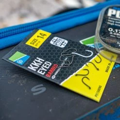 Preston KKH Eyed Barbed Hooks Terminal Tackle -Outlet Preston Store preston kkh eyed barbed hooks 3 1