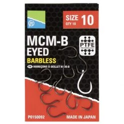 Preston MCM-B Eyed Barbless Hooks Terminal Tackle 7 Preston MCM-B Eyed Barbless Hooks Terminal Tackle -Outlet Preston Store preston mcm b eyed barbless hooks 10 1