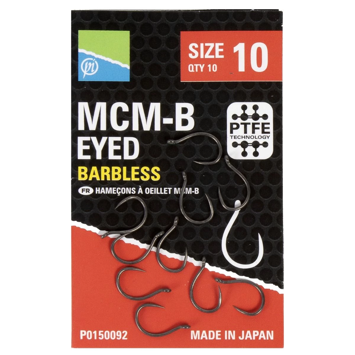 Preston MCM-B Eyed Barbless Hooks Terminal Tackle 3 Preston MCM-B Eyed Barbless Hooks Terminal Tackle - Image 3