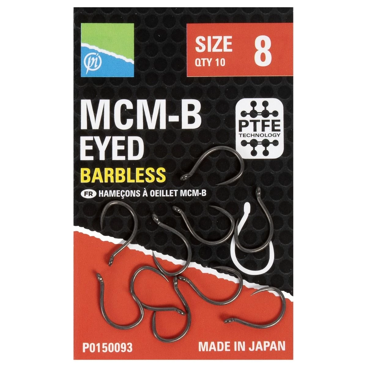 Preston MCM-B Eyed Barbless Hooks Terminal Tackle 2 Preston MCM-B Eyed Barbless Hooks Terminal Tackle - Image 2