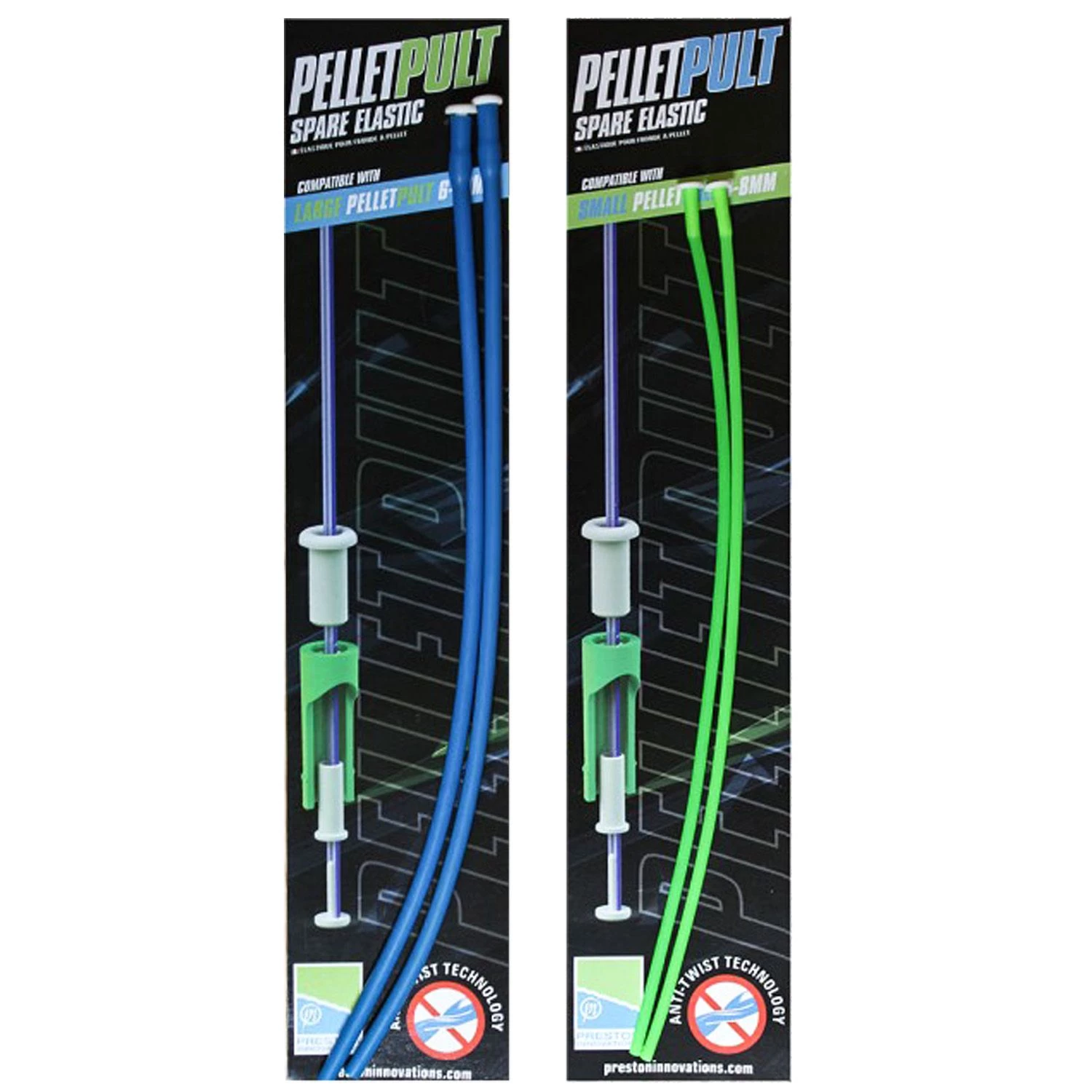 Preston Pellet Pult Spare Elastic Catapults 2 Preston Pellet Pult Spare Elastic Catapults - Image 2