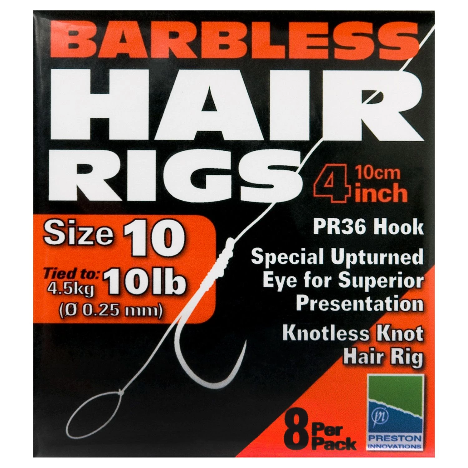 Preston PR36 Barbless Hair Rigs Terminal Tackle 2 Preston PR36 Barbless Hair Rigs Terminal Tackle - Image 2