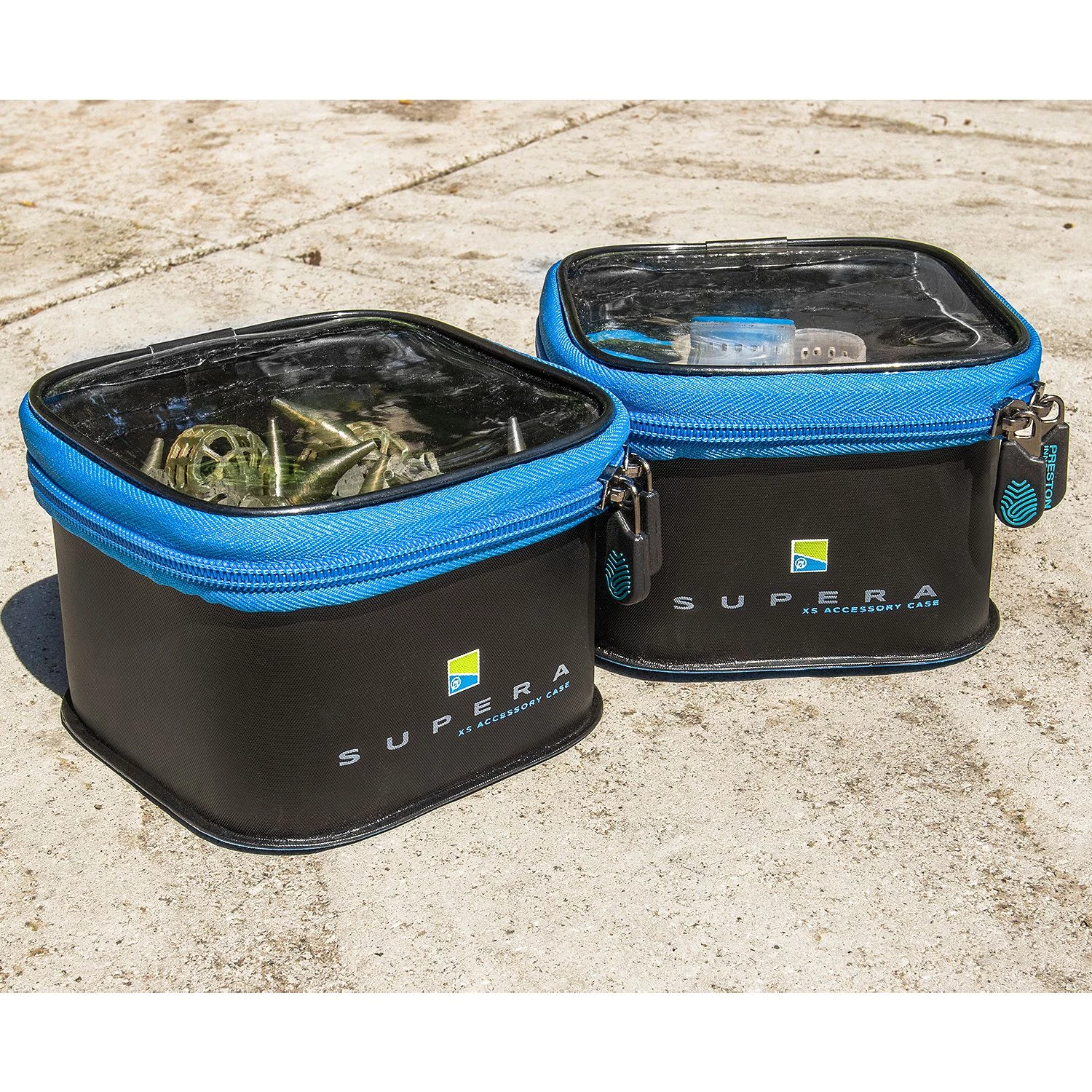 Preston Supera XS EVA Accessory Cases x2 Luggage 3 Preston Supera XS EVA Accessory Cases x2 Luggage - Image 3