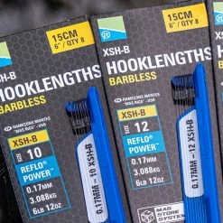 Preston XSH-B Hooklengths Barbless Terminal Tackle -Outlet Preston Store preston xsh b hooklengths barbless 5 1